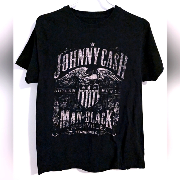 Cash: Johnny Cash Man In Black Tennessee T-Shirt size S - Picture 1 of 4